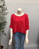 Everyday Linen Crop Top