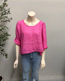 Everyday Linen Crop Top