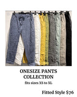 ONESIZE Pants- Fitted