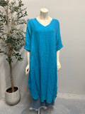 100% Linen Cocoon Dress