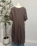 100% Linen Cocoon Dress
