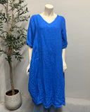 100% Linen Cocoon Dress