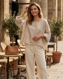 Everyday Linen Crop Top