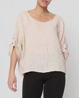 Made In Italy Linen Blouse