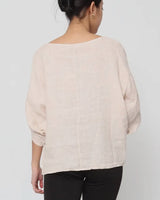 Made In Italy Linen Blouse