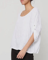 Made In Italy Linen Blouse